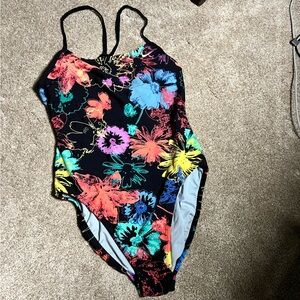 Nike Racer Swimsuit, One-Piece L